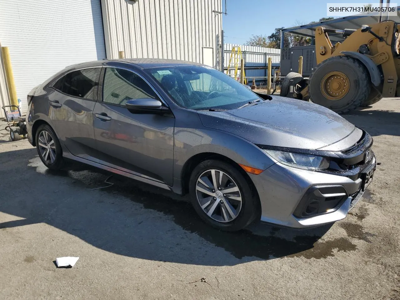 2021 Honda Civic Lx VIN: SHHFK7H31MU405706 Lot: 74844394