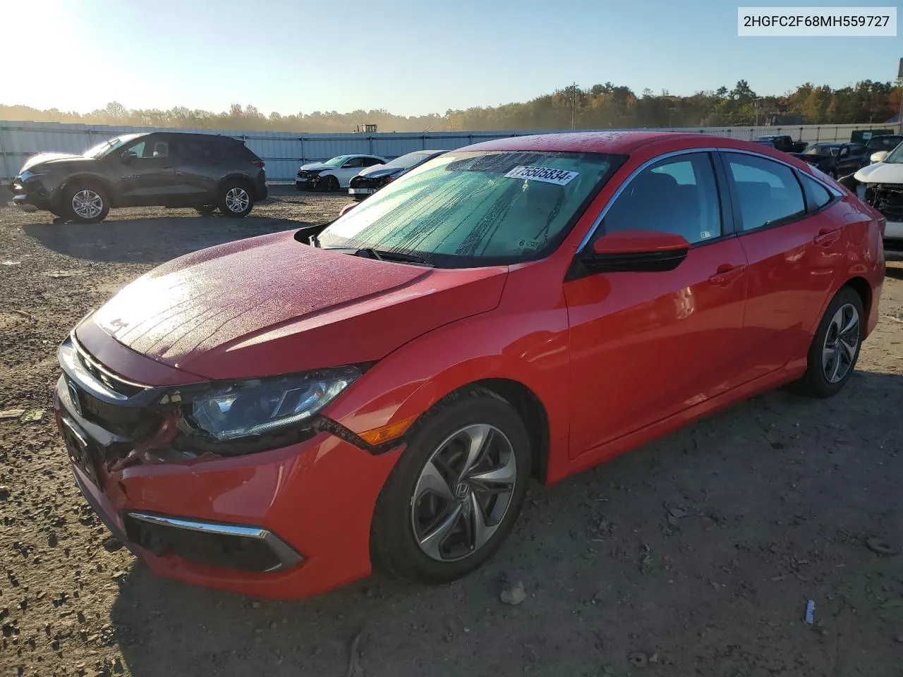 2HGFC2F68MH559727 2021 Honda Civic Lx