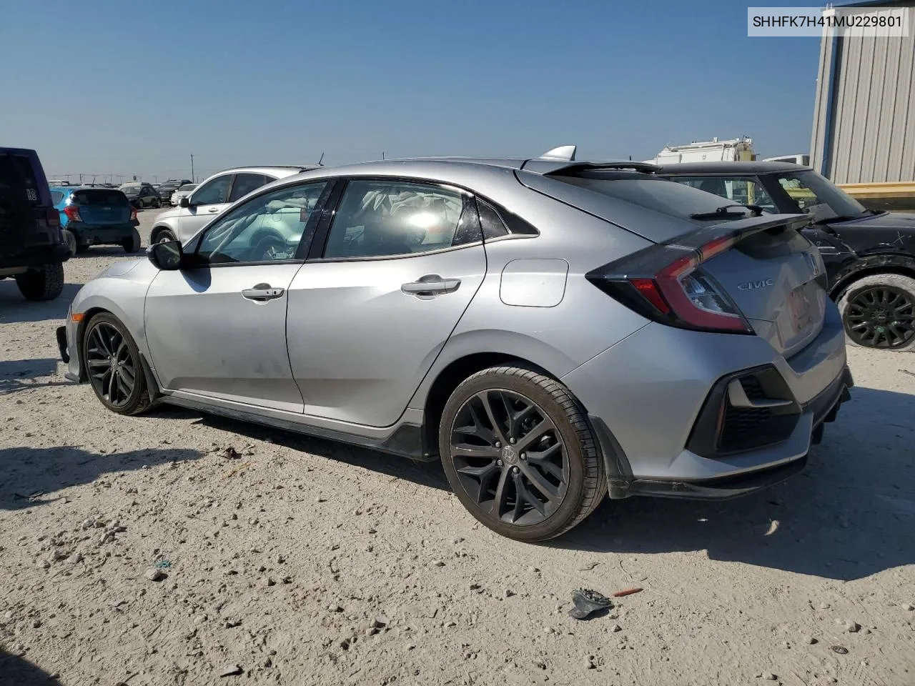 2021 Honda Civic Sport VIN: SHHFK7H41MU229801 Lot: 76181264