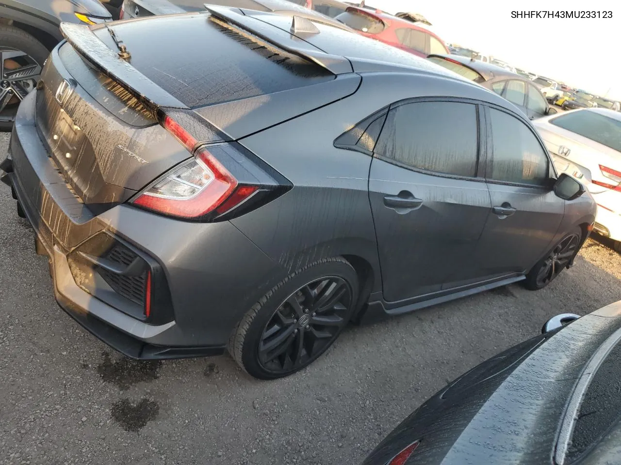 2021 Honda Civic Sport VIN: SHHFK7H43MU233123 Lot: 77339974