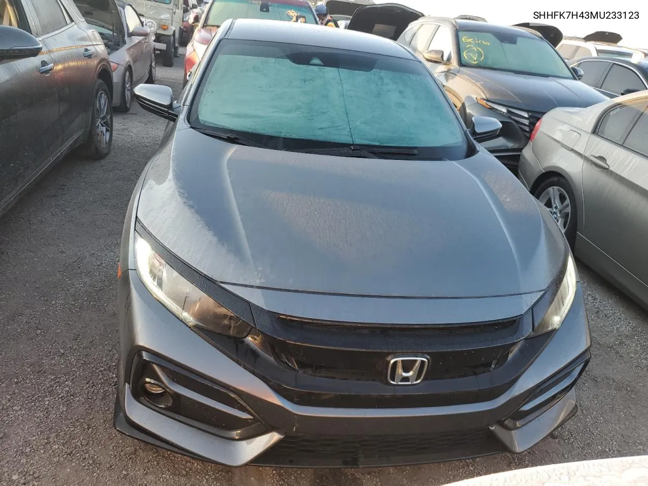 2021 Honda Civic Sport VIN: SHHFK7H43MU233123 Lot: 77339974