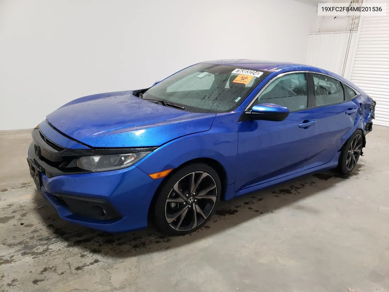 2021 Honda Civic Sport VIN: 19XFC2F84ME201536 Lot: 76383224