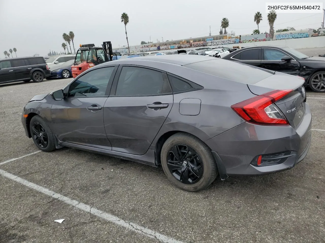 2021 Honda Civic Lx VIN: 2HGFC2F65MH540472 Lot: 76629474