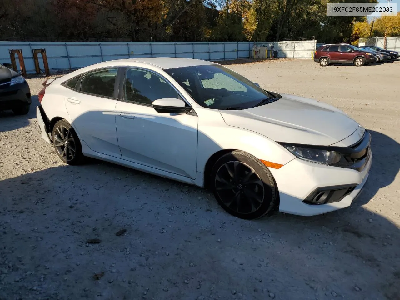 19XFC2F85ME202033 2021 Honda Civic Sport