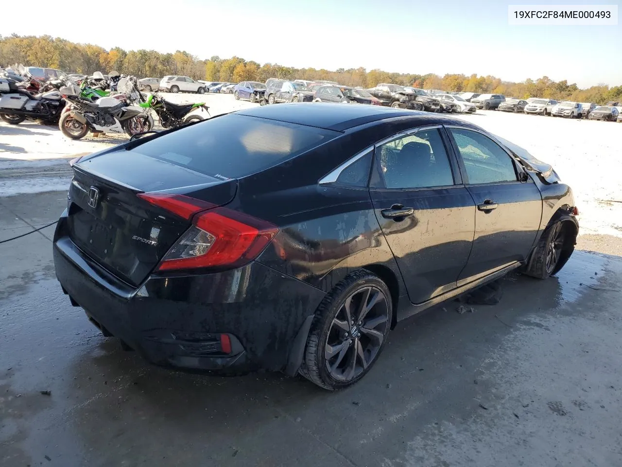 2021 Honda Civic Sport VIN: 19XFC2F84ME000493 Lot: 77275344