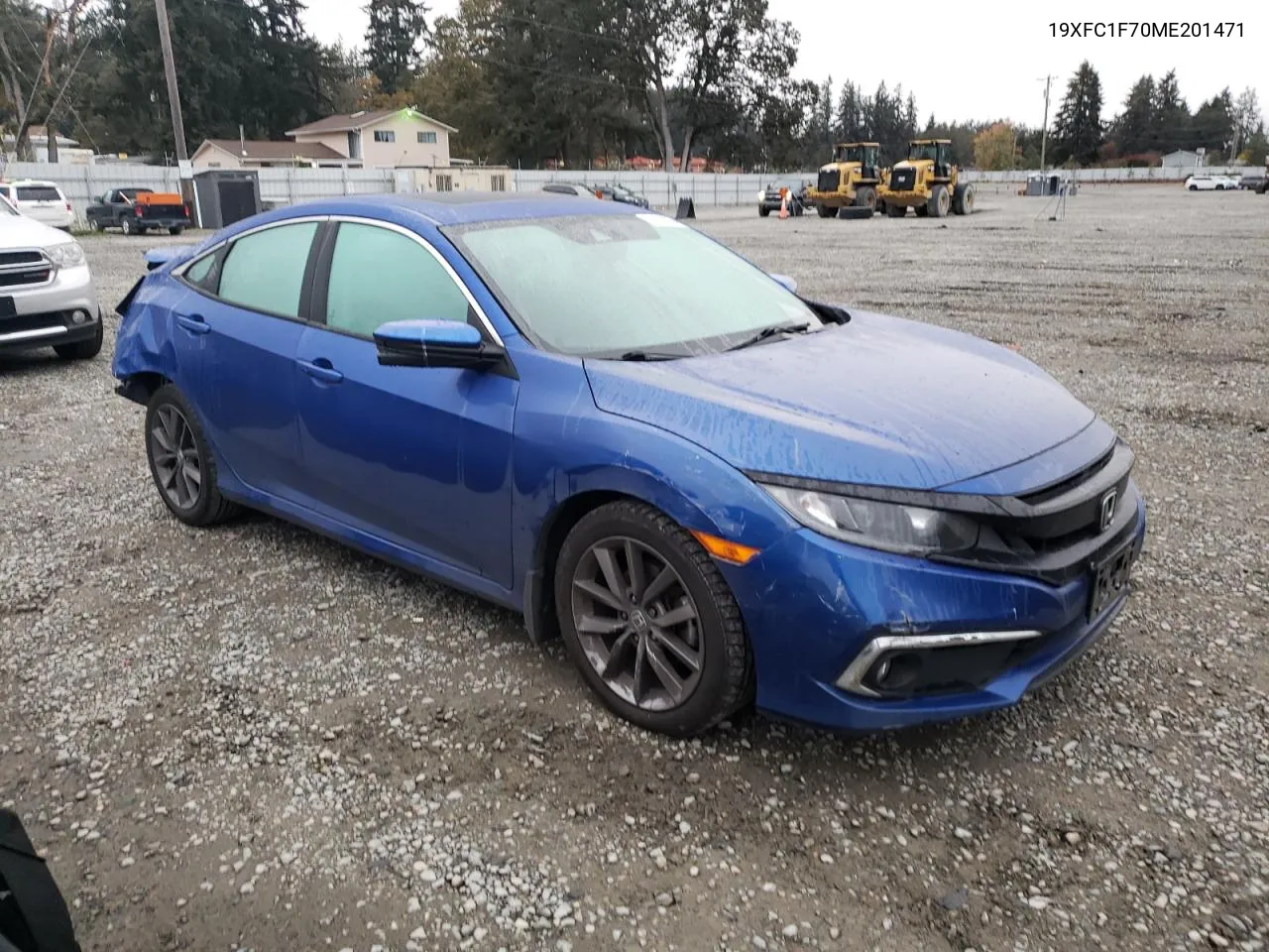 19XFC1F70ME201471 2021 Honda Civic Exl