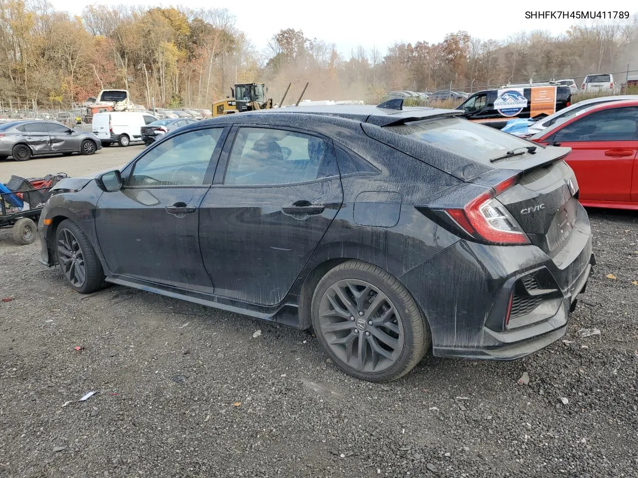 2021 Honda Civic Sport VIN: SHHFK7H45MU411789 Lot: 77627524