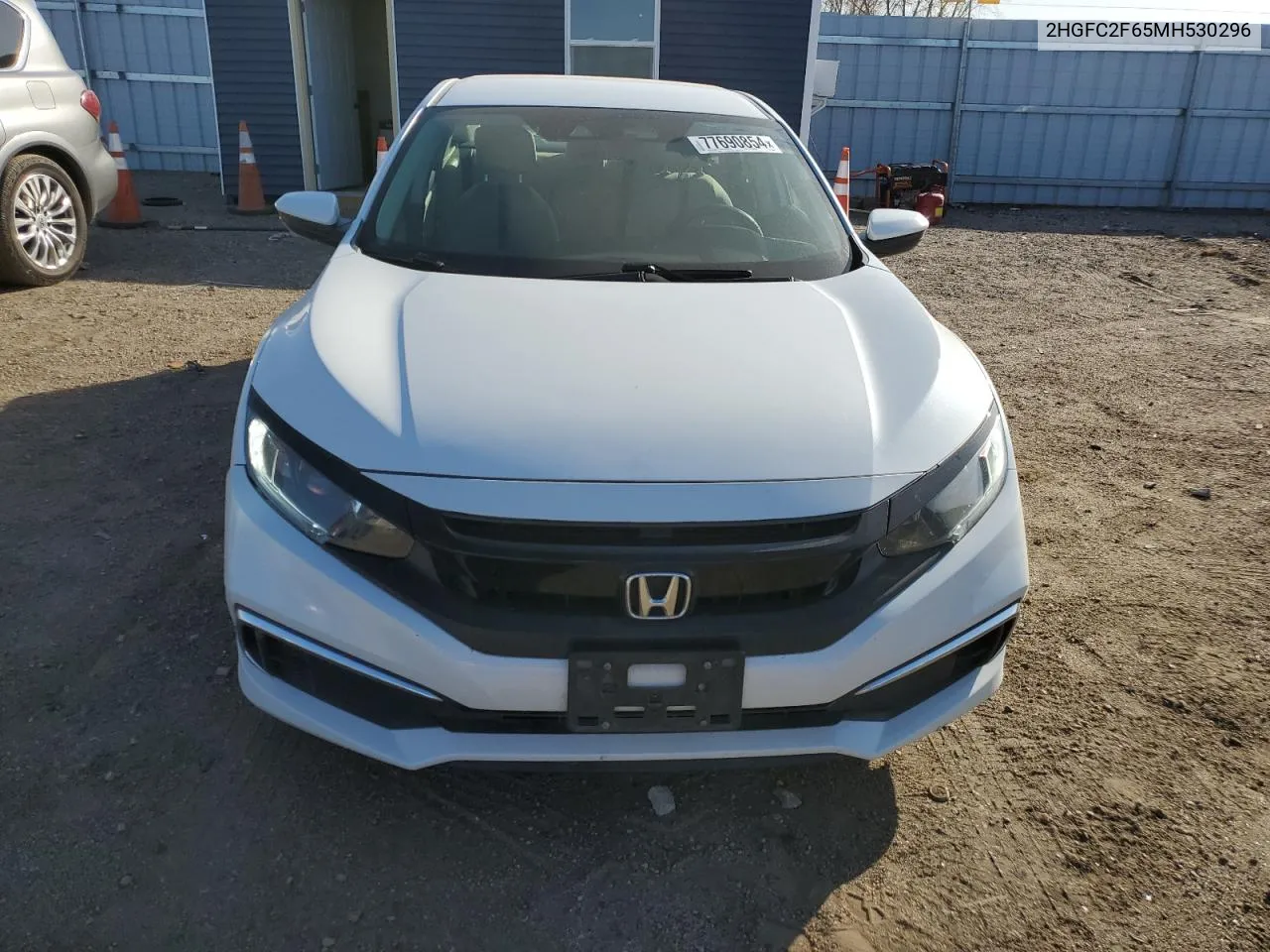 2021 Honda Civic Lx VIN: 2HGFC2F65MH530296 Lot: 77690854