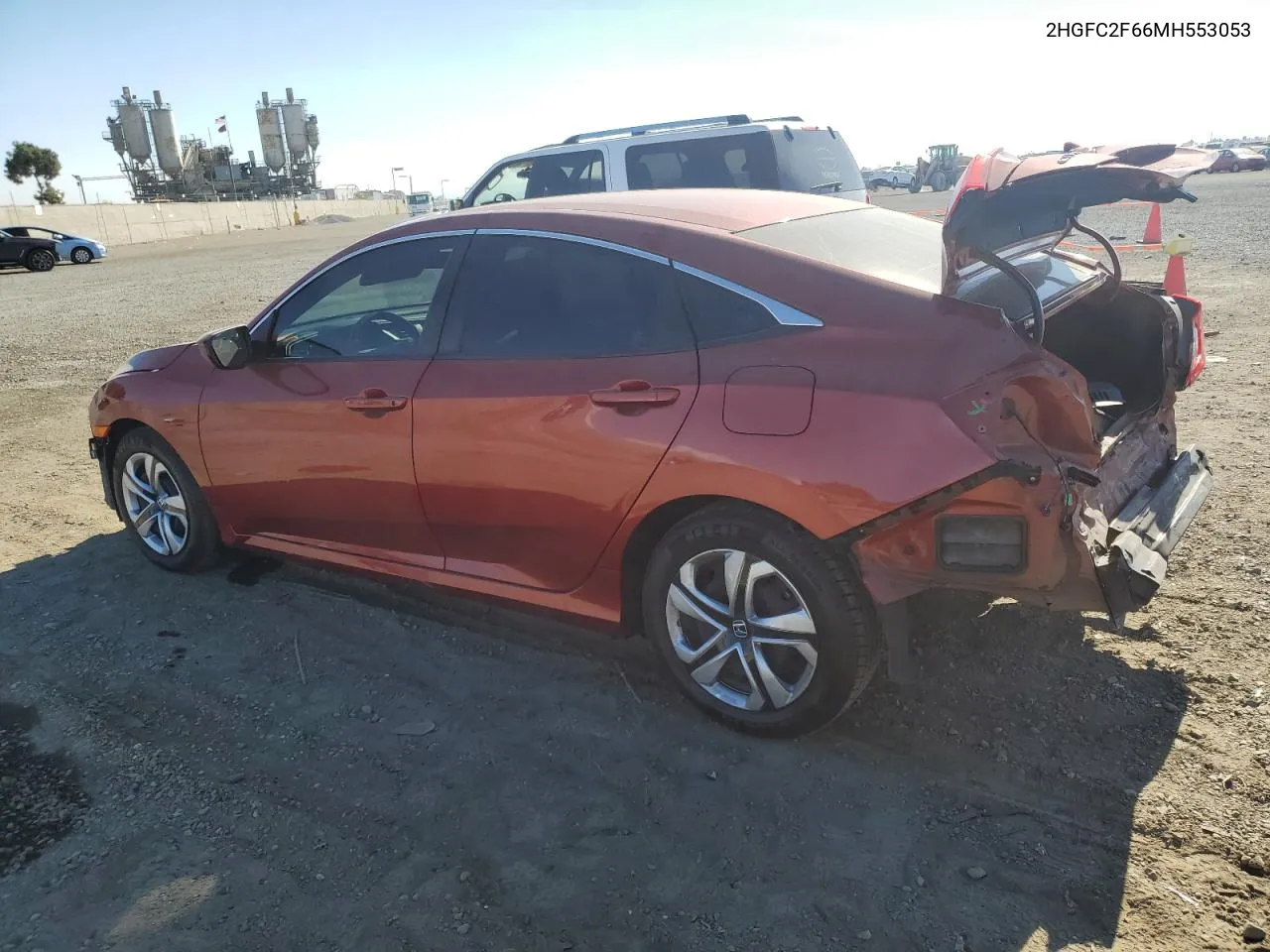 2021 Honda Civic Lx VIN: 2HGFC2F66MH553053 Lot: 77873964