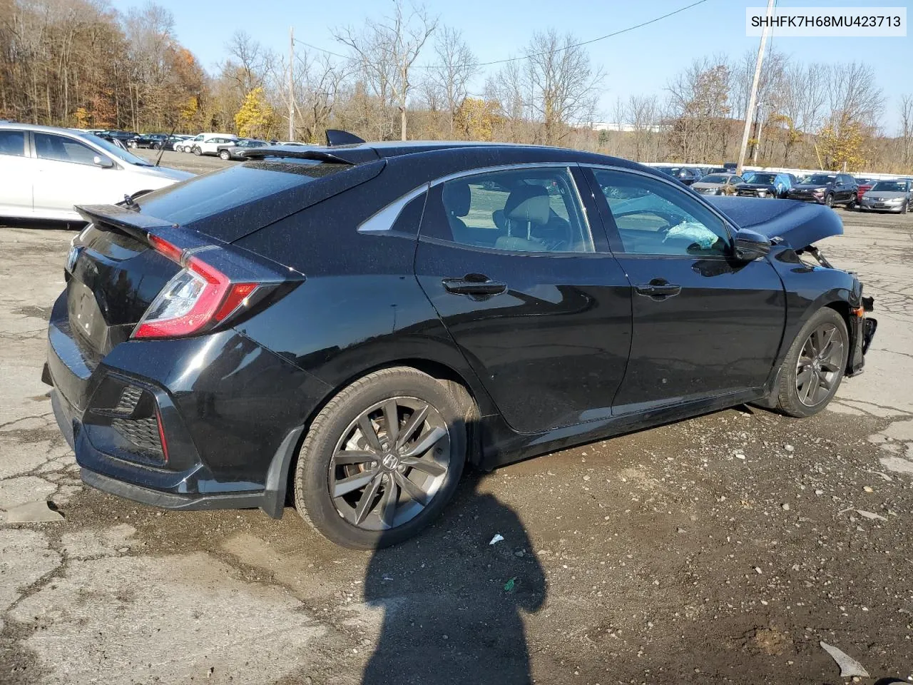 2021 Honda Civic Ex VIN: SHHFK7H68MU423713 Lot: 78071214