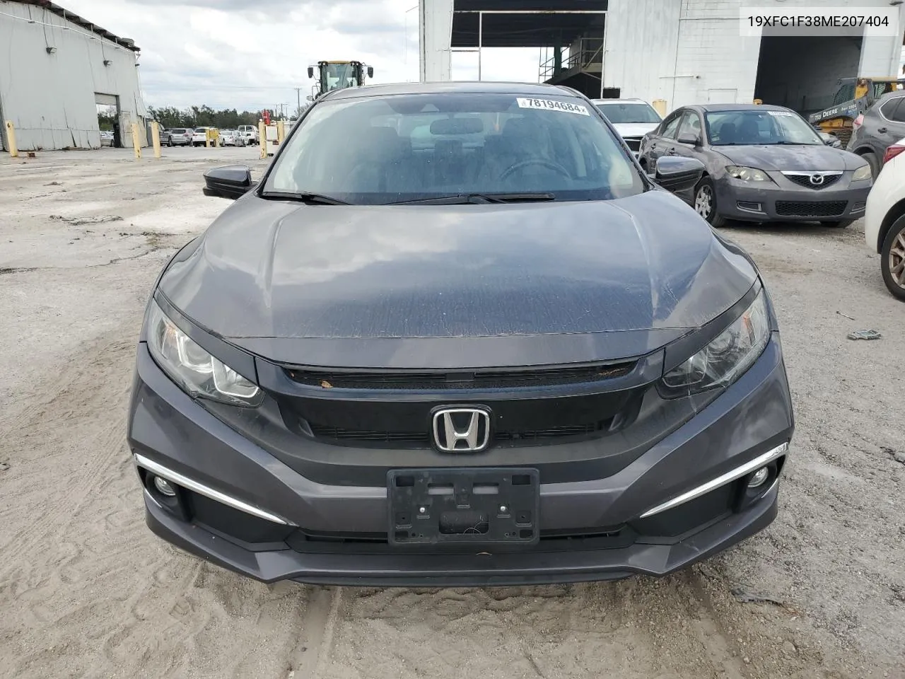 2021 Honda Civic Ex VIN: 19XFC1F38ME207404 Lot: 78194684