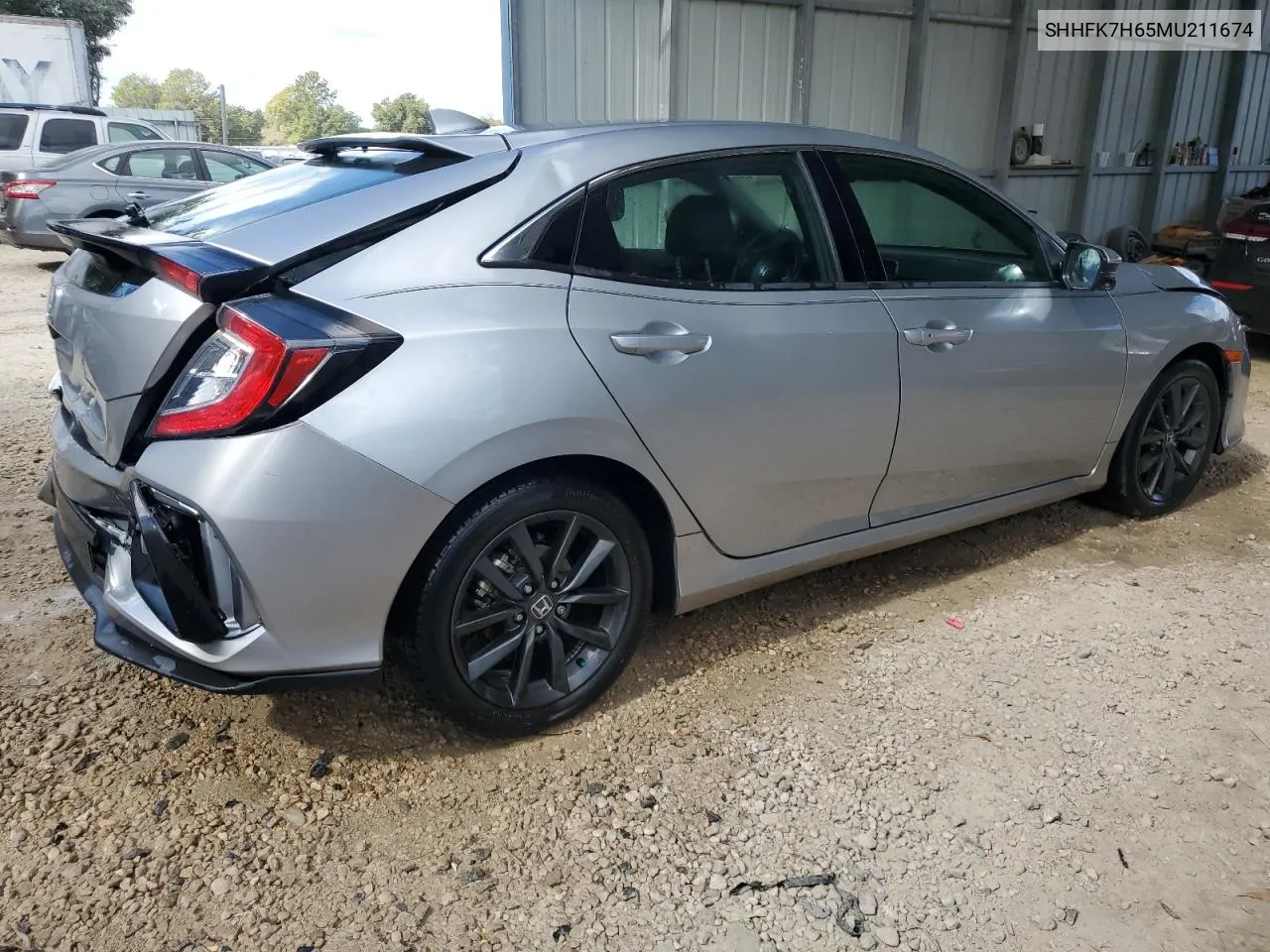 2021 Honda Civic Ex VIN: SHHFK7H65MU211674 Lot: 78515384