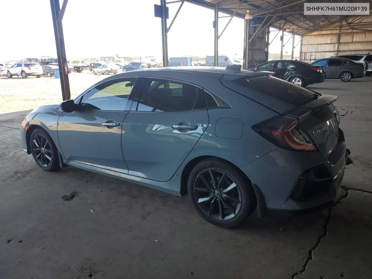 2021 Honda Civic Ex VIN: SHHFK7H61MU208139 Lot: 78529194