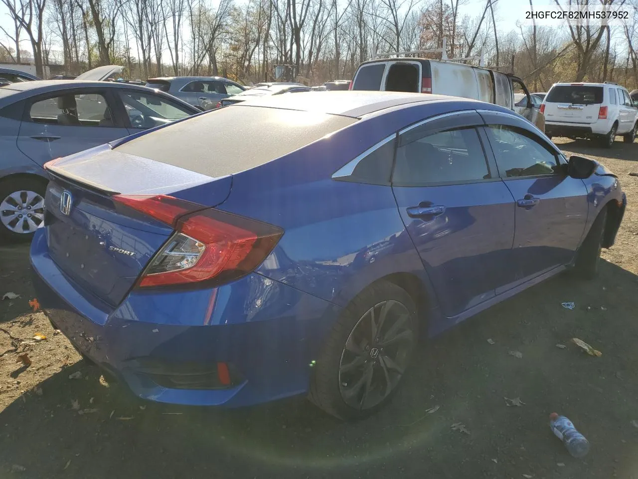 2021 Honda Civic Sport VIN: 2HGFC2F82MH537952 Lot: 78646024