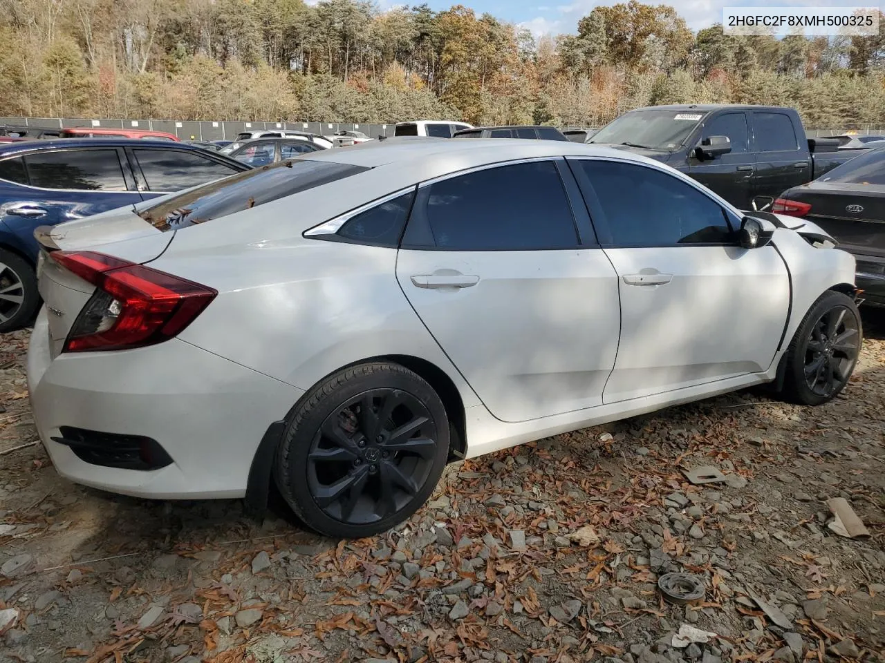 2021 Honda Civic Sport VIN: 2HGFC2F8XMH500325 Lot: 78961544