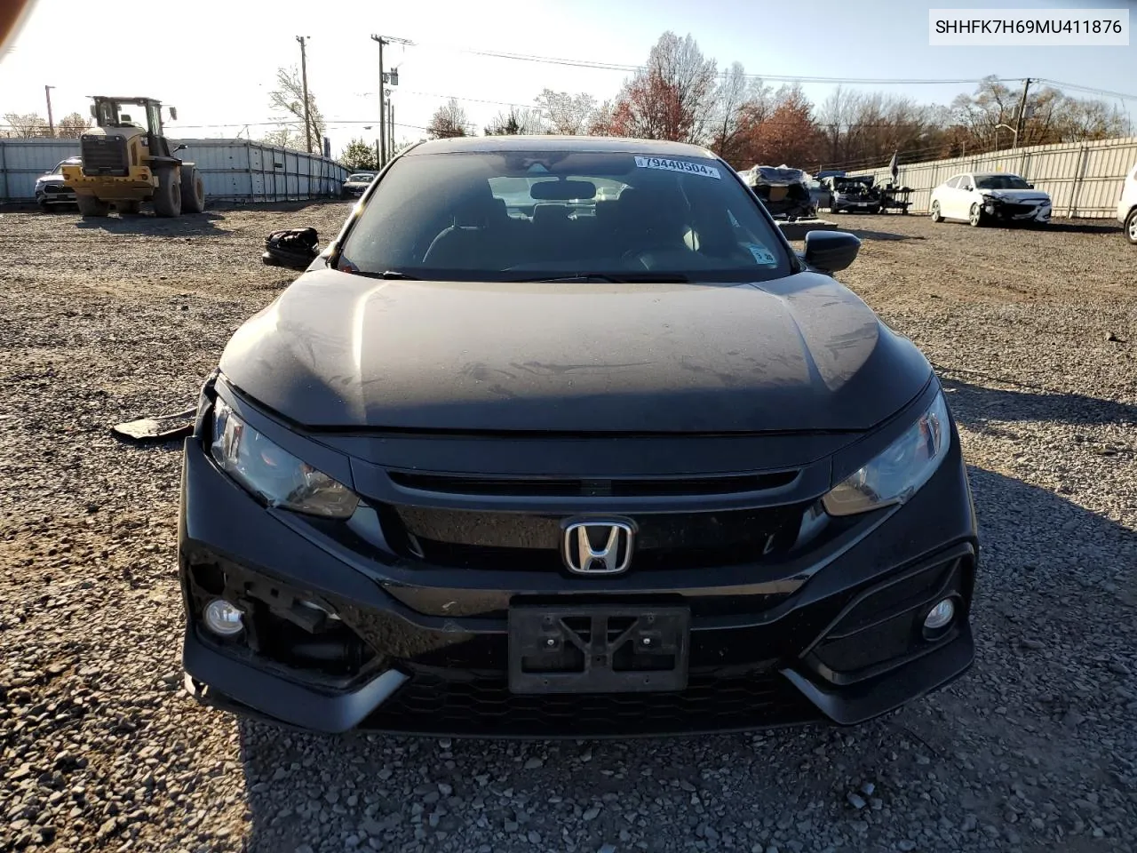 2021 Honda Civic Ex VIN: SHHFK7H69MU411876 Lot: 79440504