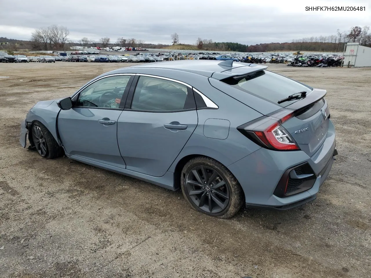 2021 Honda Civic Ex VIN: SHHFK7H62MU206481 Lot: 79477984