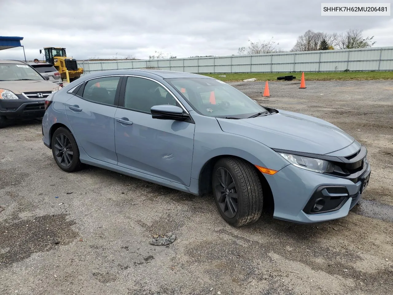 2021 Honda Civic Ex VIN: SHHFK7H62MU206481 Lot: 79477984