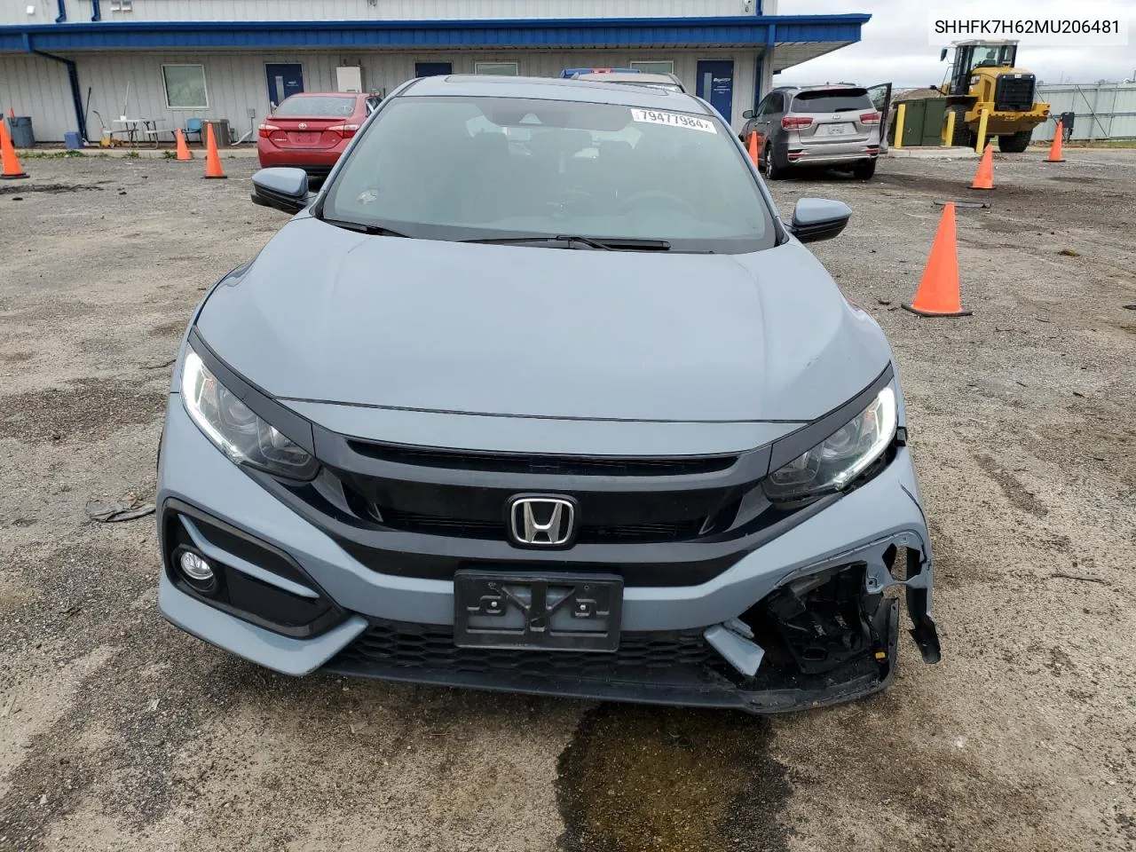 2021 Honda Civic Ex VIN: SHHFK7H62MU206481 Lot: 79477984