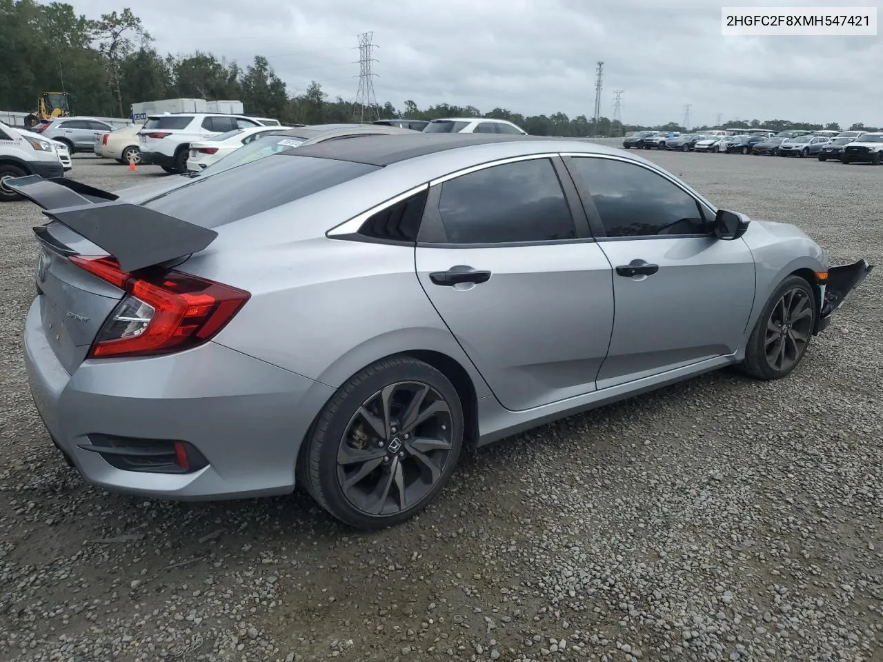 2021 Honda Civic Sport VIN: 2HGFC2F8XMH547421 Lot: 79503714