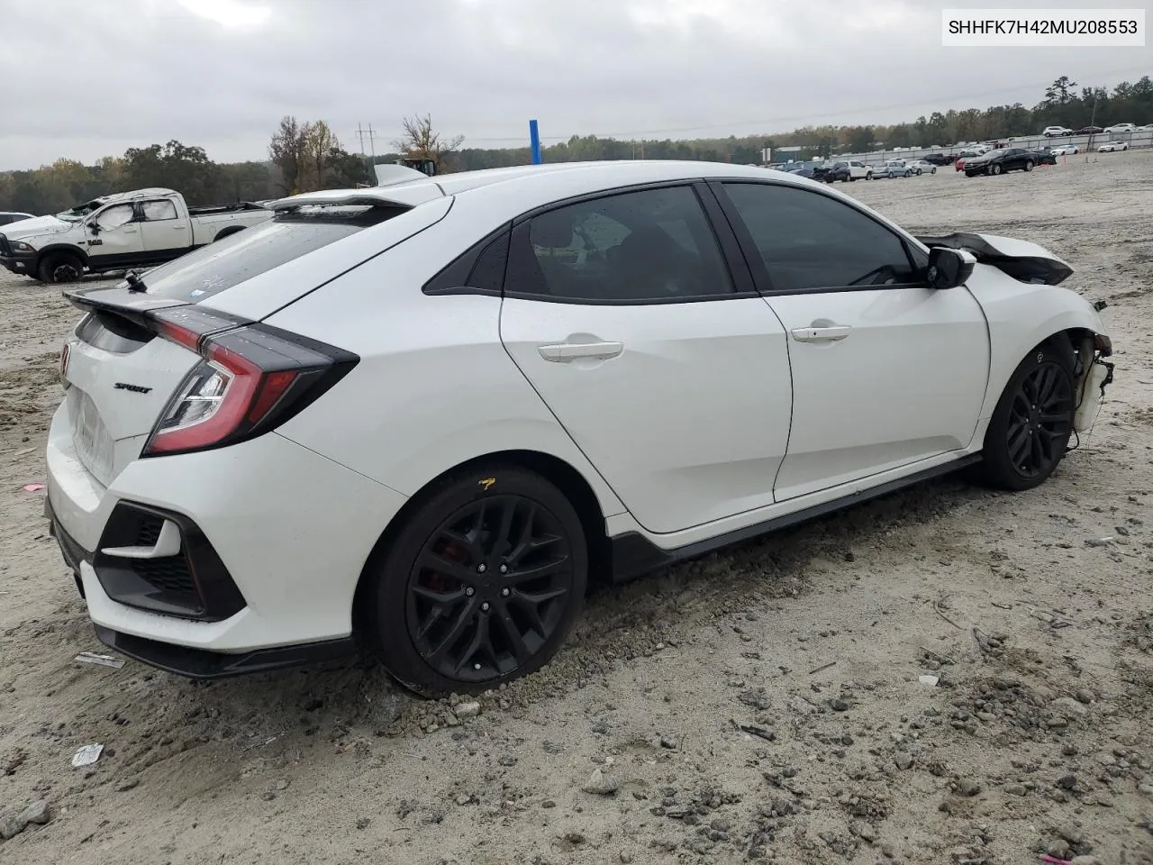 2021 Honda Civic Sport VIN: SHHFK7H42MU208553 Lot: 79691324