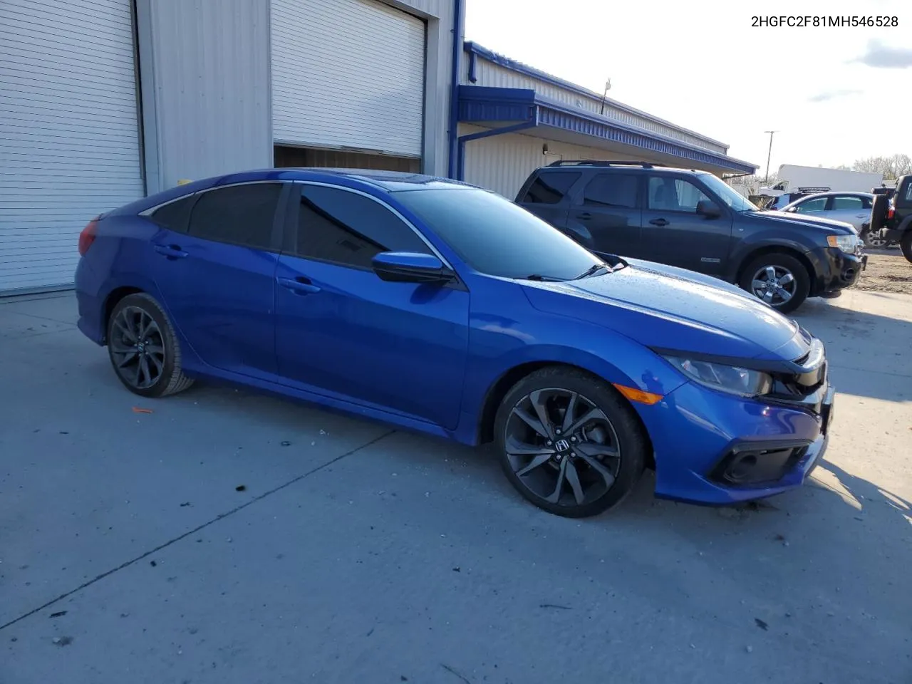 2021 Honda Civic Sport VIN: 2HGFC2F81MH546528 Lot: 80261544