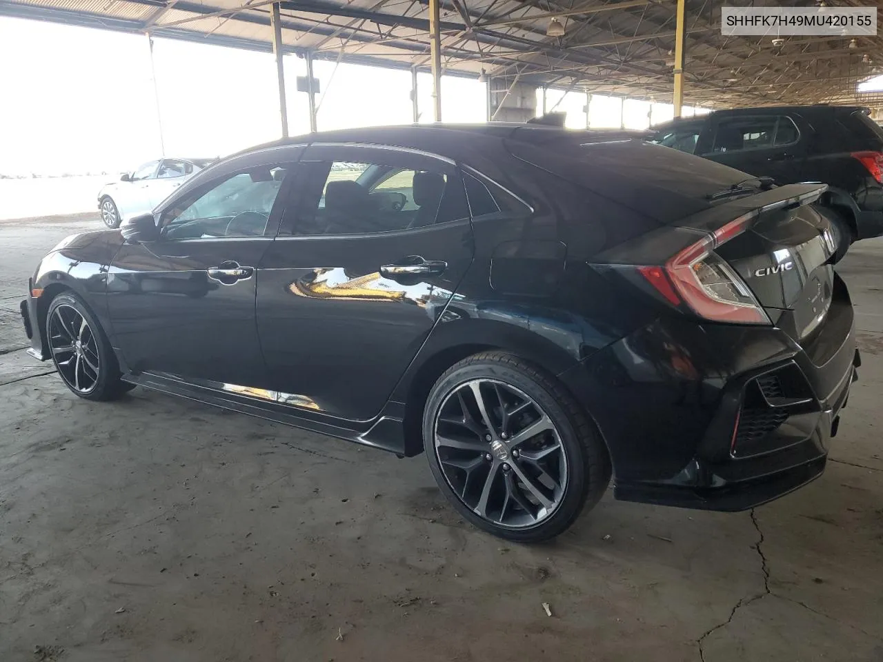 2021 Honda Civic Sport VIN: SHHFK7H49MU420155 Lot: 80736004