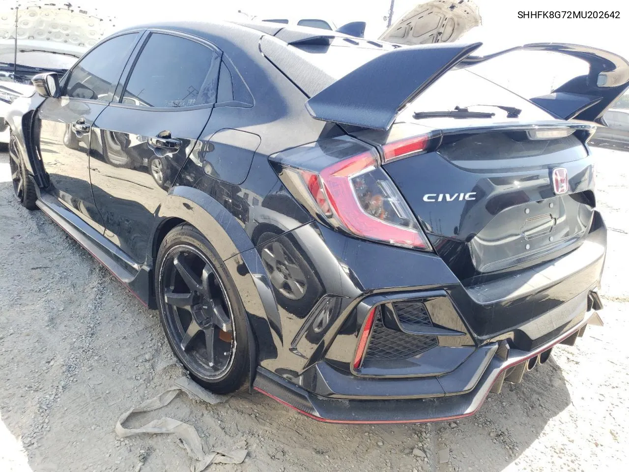 2021 Honda Civic Type-R Touring VIN: SHHFK8G72MU202642 Lot: 81285344