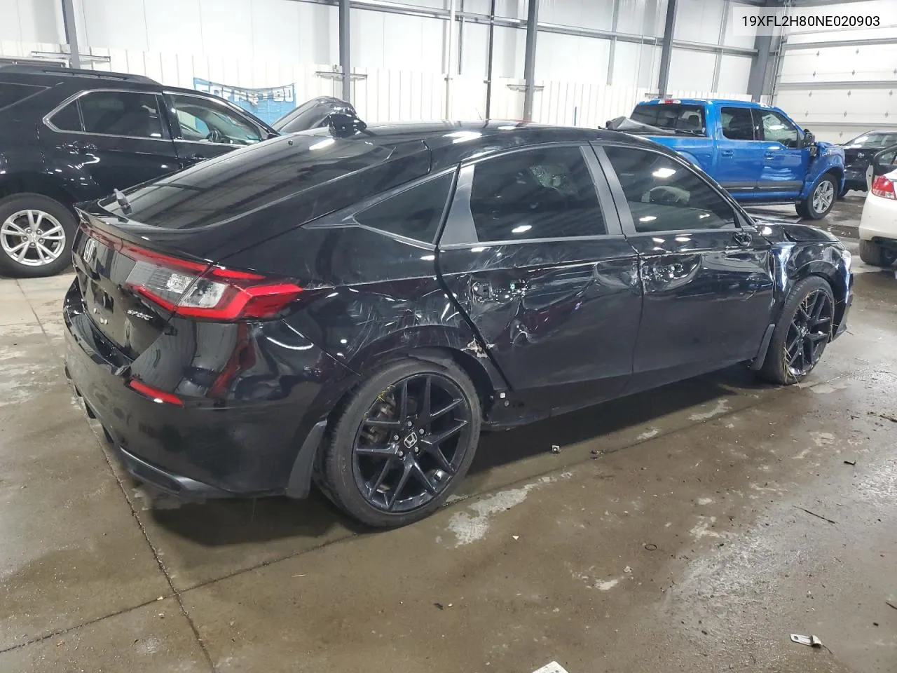 2022 Honda Civic Sport VIN: 19XFL2H80NE020903 Lot: 57952434