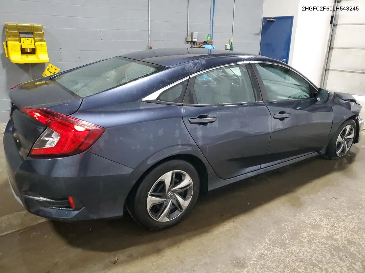 2020 Honda Civic Lx VIN: 2HGFC2F60LH543245 Lot: 59327214