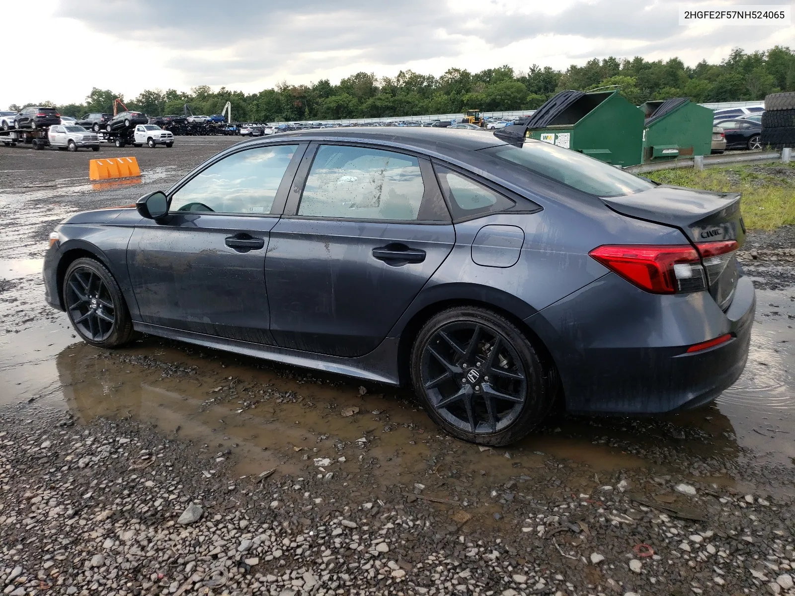 2HGFE2F57NH524065 2022 Honda Civic Sport