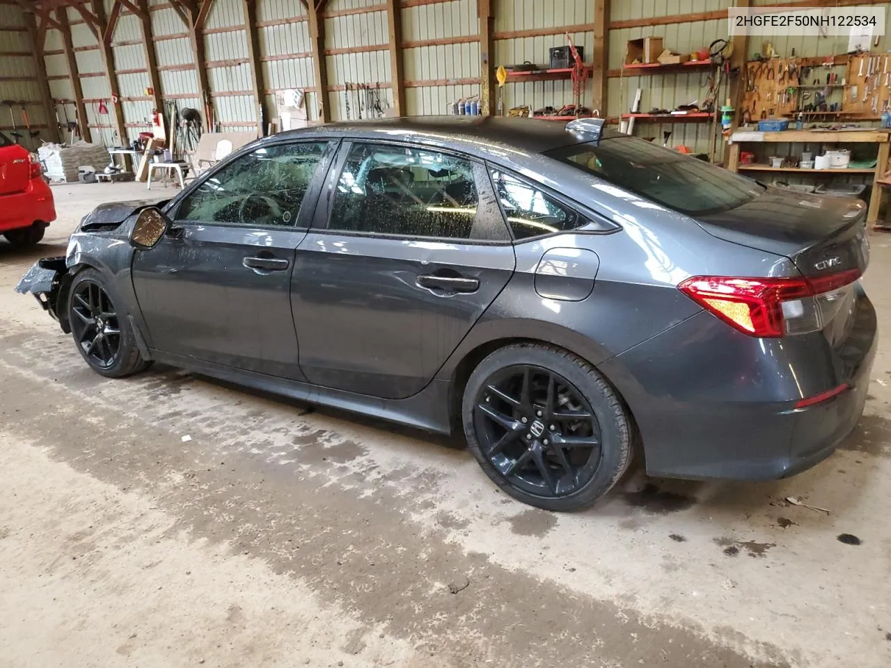 2022 Honda Civic Sport VIN: 2HGFE2F50NH122534 Lot: 72956974