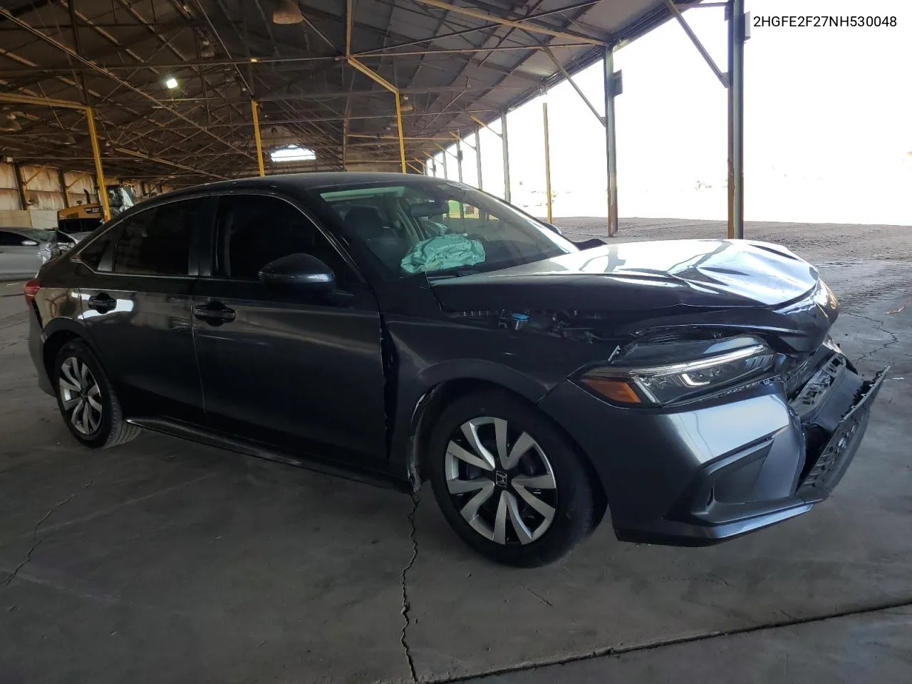 2022 Honda Civic Lx VIN: 2HGFE2F27NH530048 Lot: 73543134