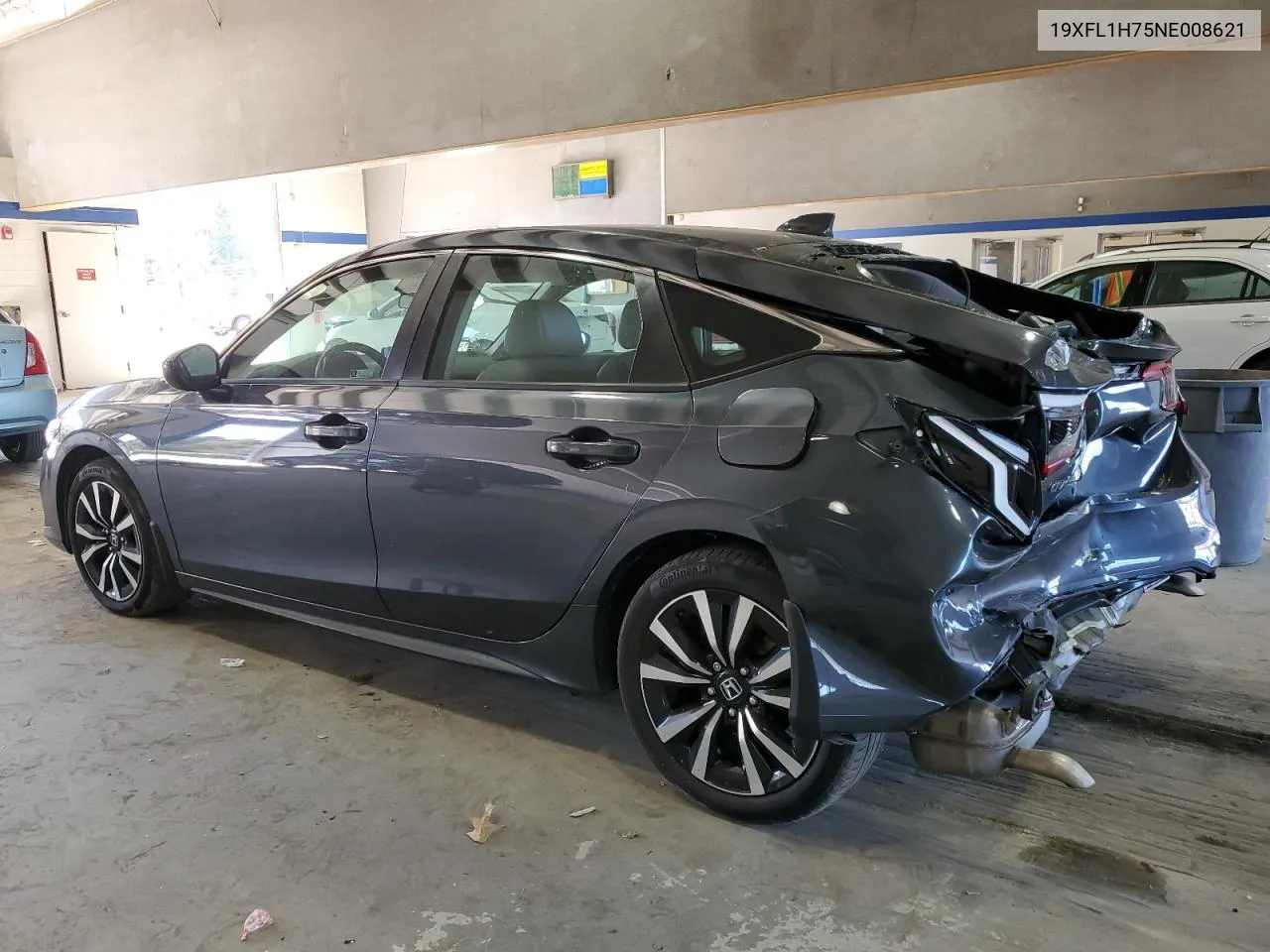 2022 Honda Civic Exl VIN: 19XFL1H75NE008621 Lot: 76931334