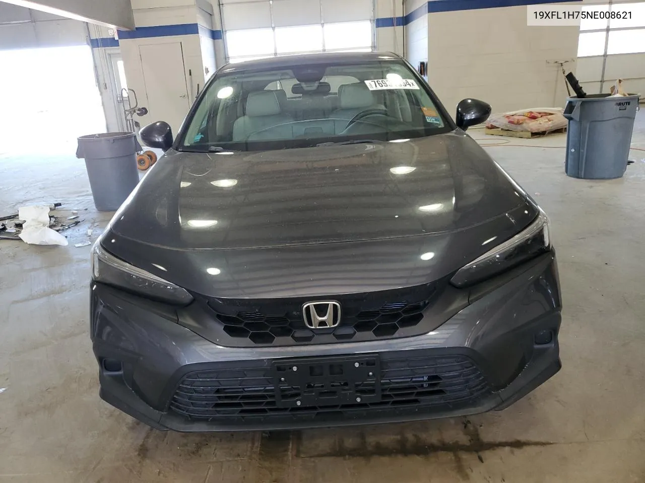 2022 Honda Civic Exl VIN: 19XFL1H75NE008621 Lot: 76931334