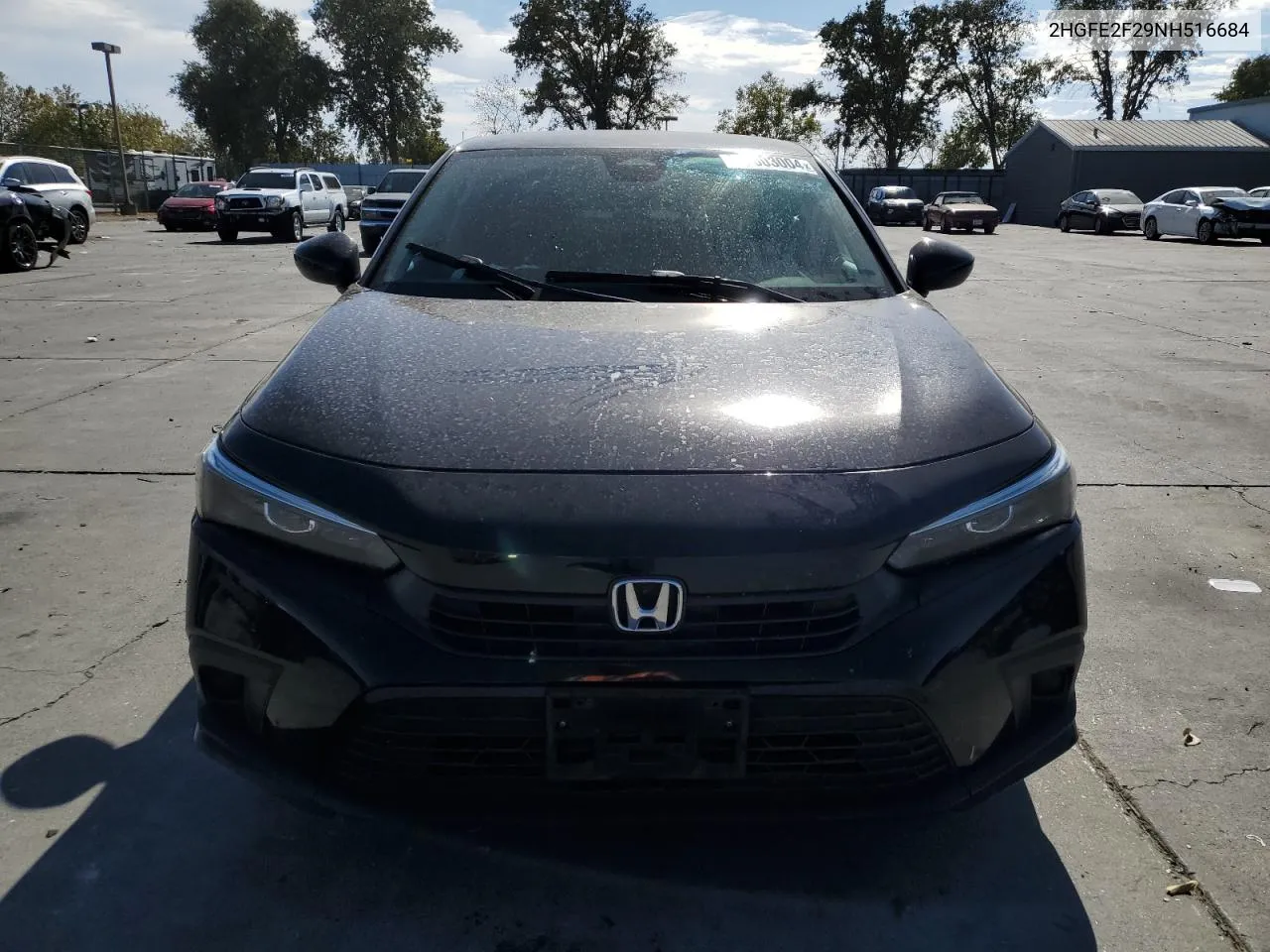 2HGFE2F29NH516684 2022 Honda Civic Lx