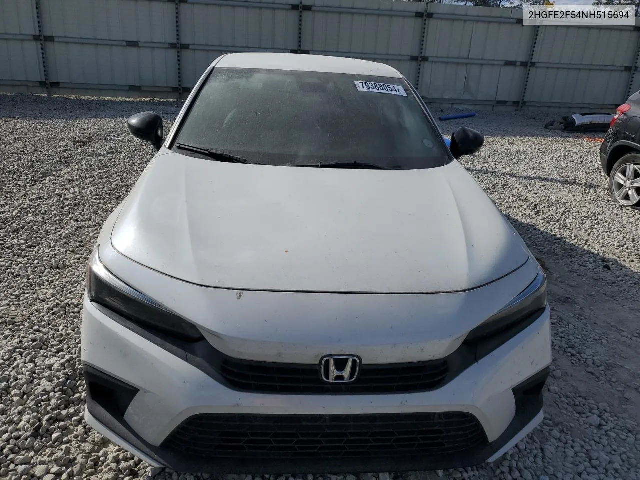 2022 Honda Civic Sport VIN: 2HGFE2F54NH515694 Lot: 79388054