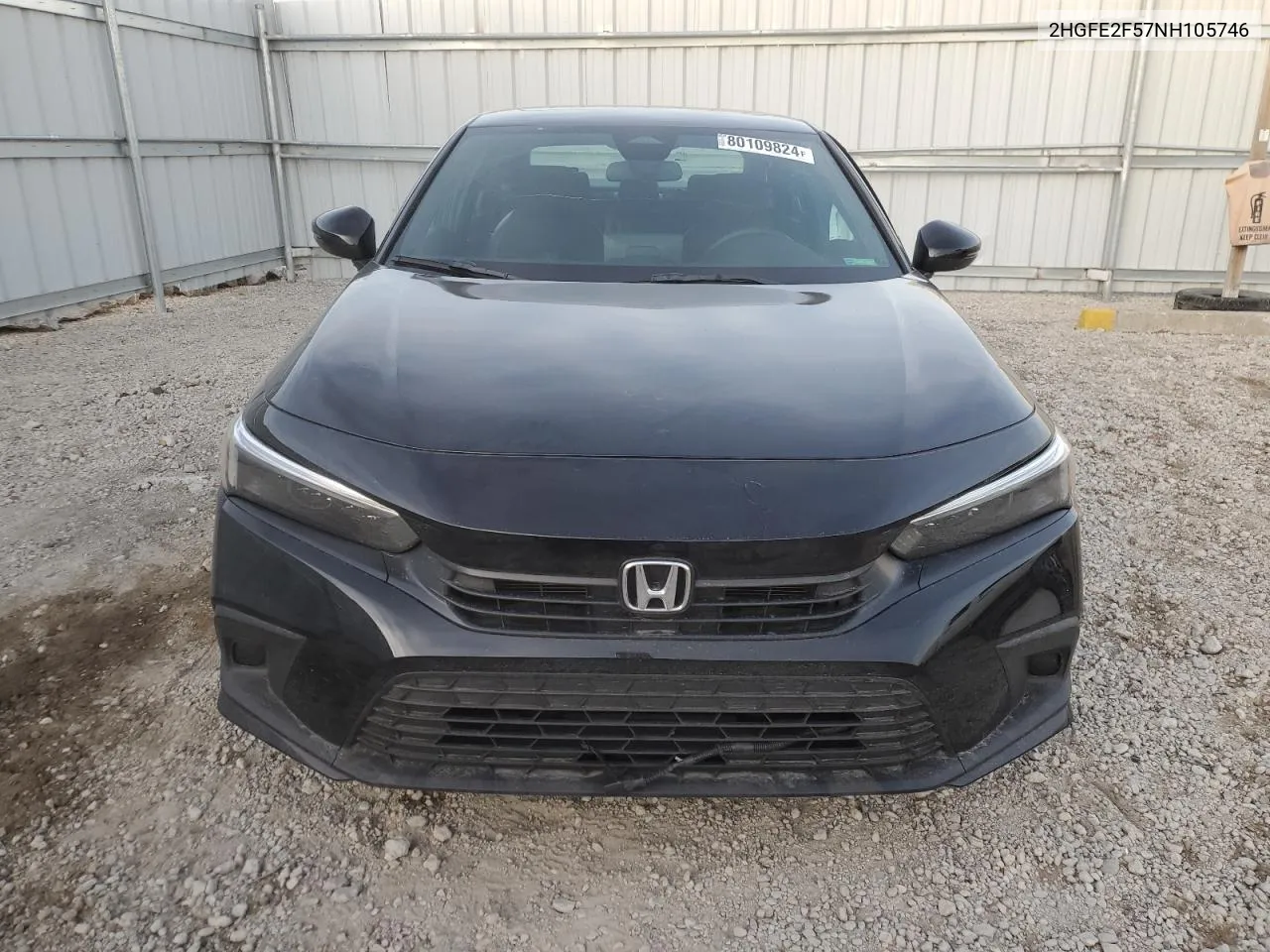 2022 Honda Civic Sport VIN: 2HGFE2F57NH105746 Lot: 80109824