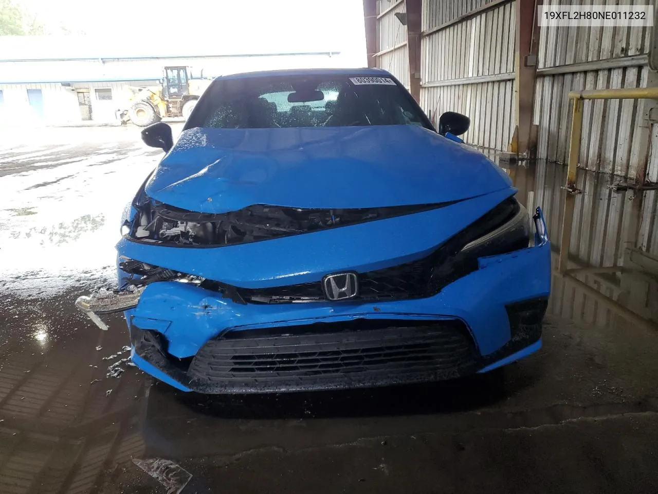 2022 Honda Civic Sport VIN: 19XFL2H80NE011232 Lot: 80390014