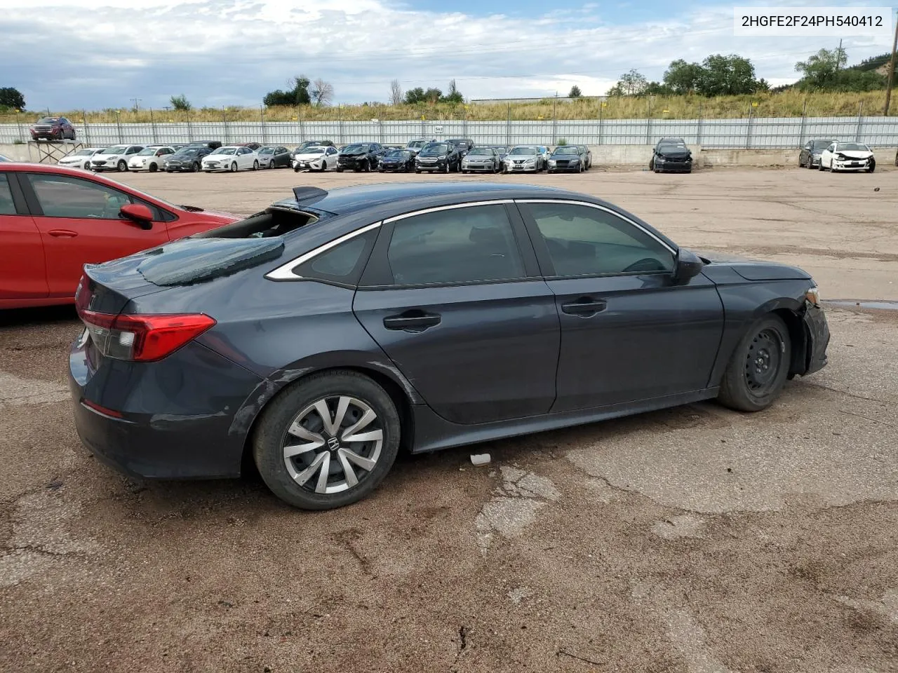 2023 Honda Civic Lx VIN: 2HGFE2F24PH540412 Lot: 66809584