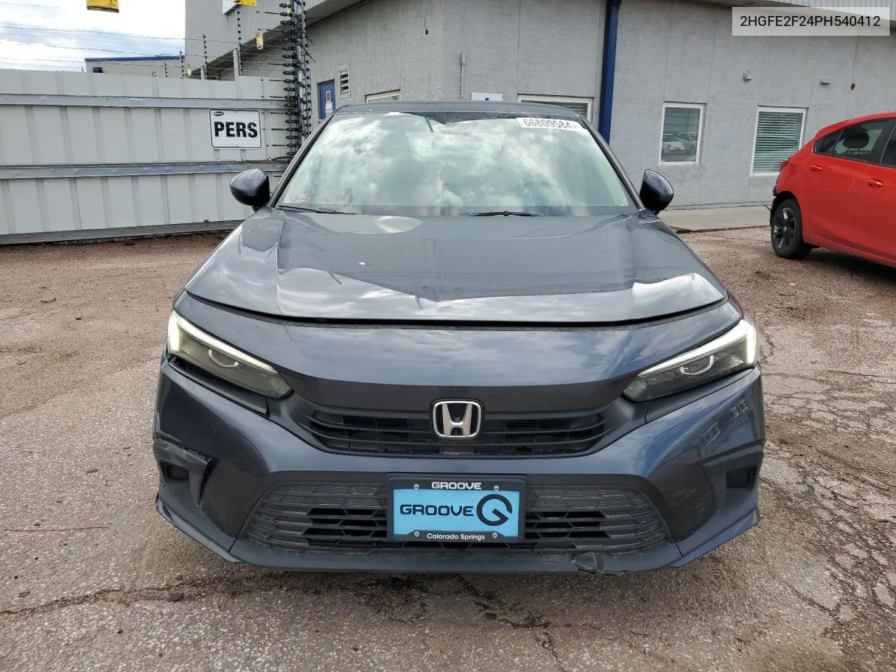 2023 Honda Civic Lx VIN: 2HGFE2F24PH540412 Lot: 66809584