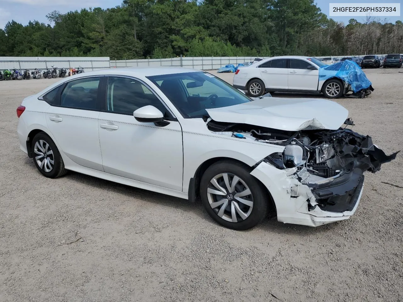 2023 Honda Civic Lx VIN: 2HGFE2F26PH537334 Lot: 70853044