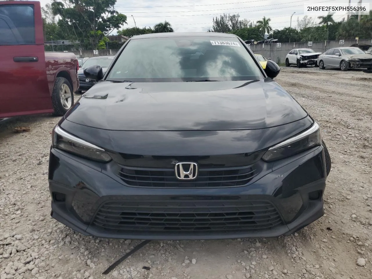 2023 Honda Civic Sport VIN: 2HGFE2F5XPH556396 Lot: 71383674