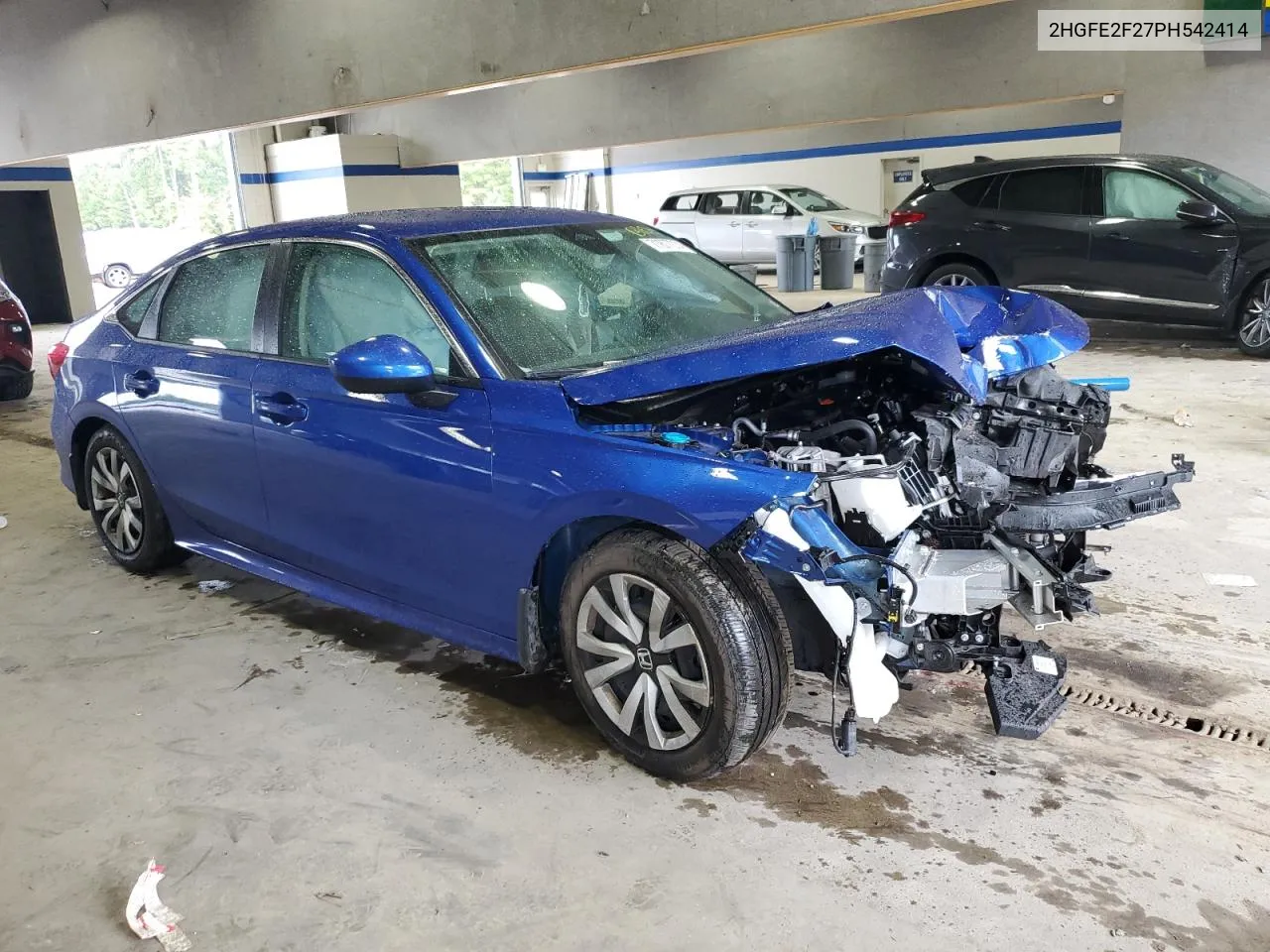 2023 Honda Civic Lx VIN: 2HGFE2F27PH542414 Lot: 71877214