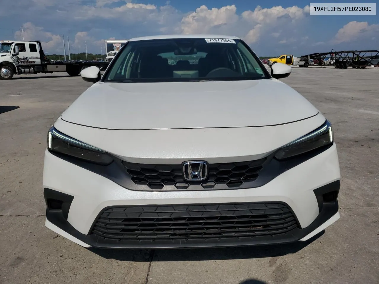 2023 Honda Civic Lx VIN: 19XFL2H57PE023080 Lot: 71877394