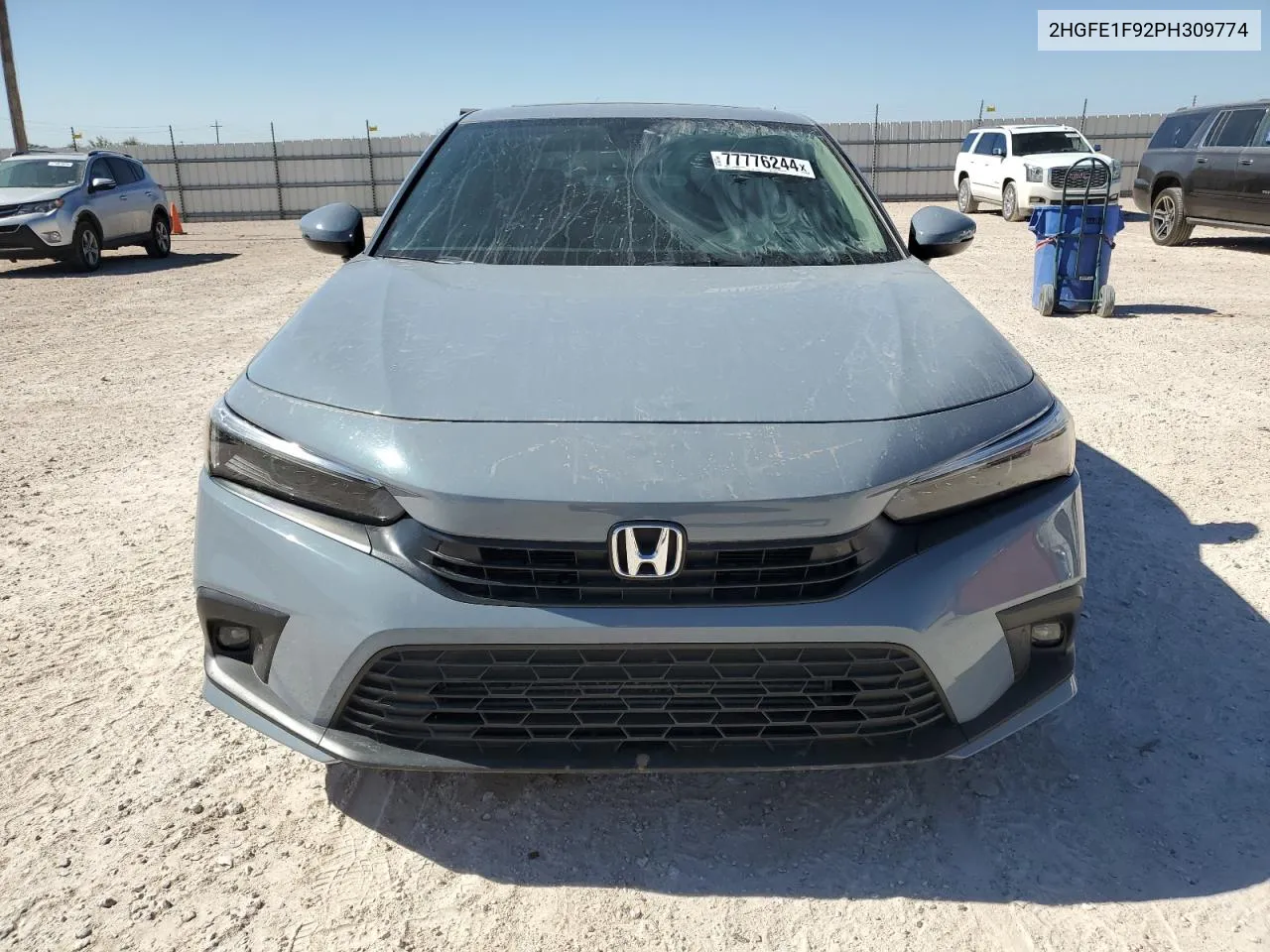 2023 Honda Civic Touring VIN: 2HGFE1F92PH309774 Lot: 77776244