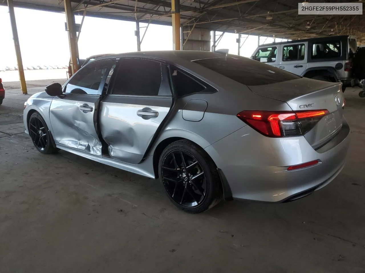 2023 Honda Civic Sport VIN: 2HGFE2F59PH552355 Lot: 79084264