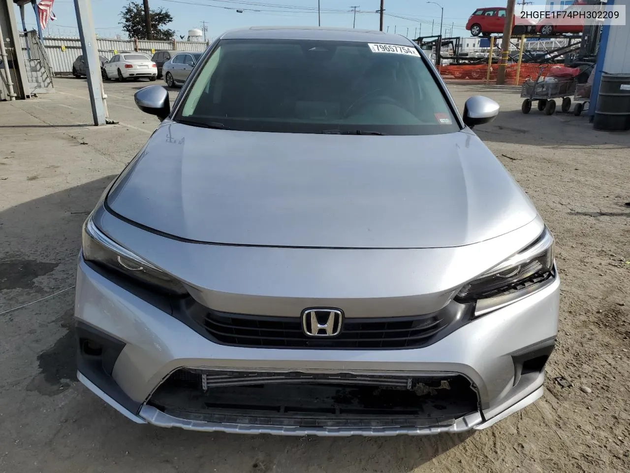 2023 Honda Civic Ex VIN: 2HGFE1F74PH302209 Lot: 79657754