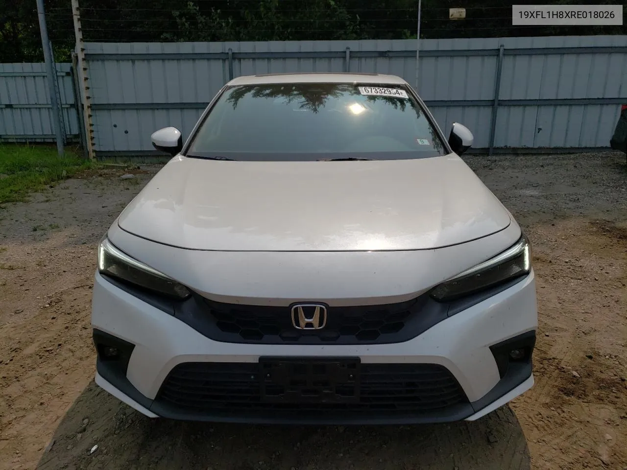 2024 Honda Civic Sport Touring VIN: 19XFL1H8XRE018026 Lot: 67332934