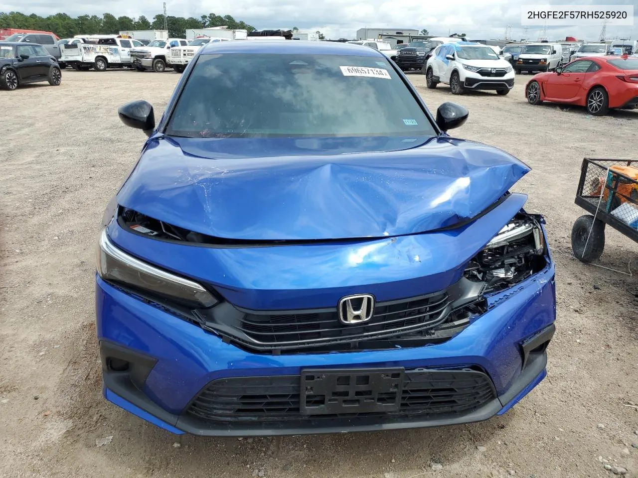 2HGFE2F57RH525920 2024 Honda Civic Sport